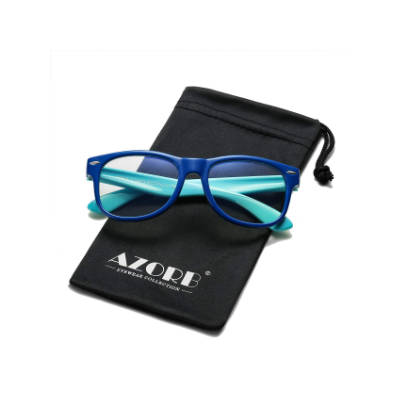 Eyeglasses for Girls Boys Age 3-12 Anti E - Image 1